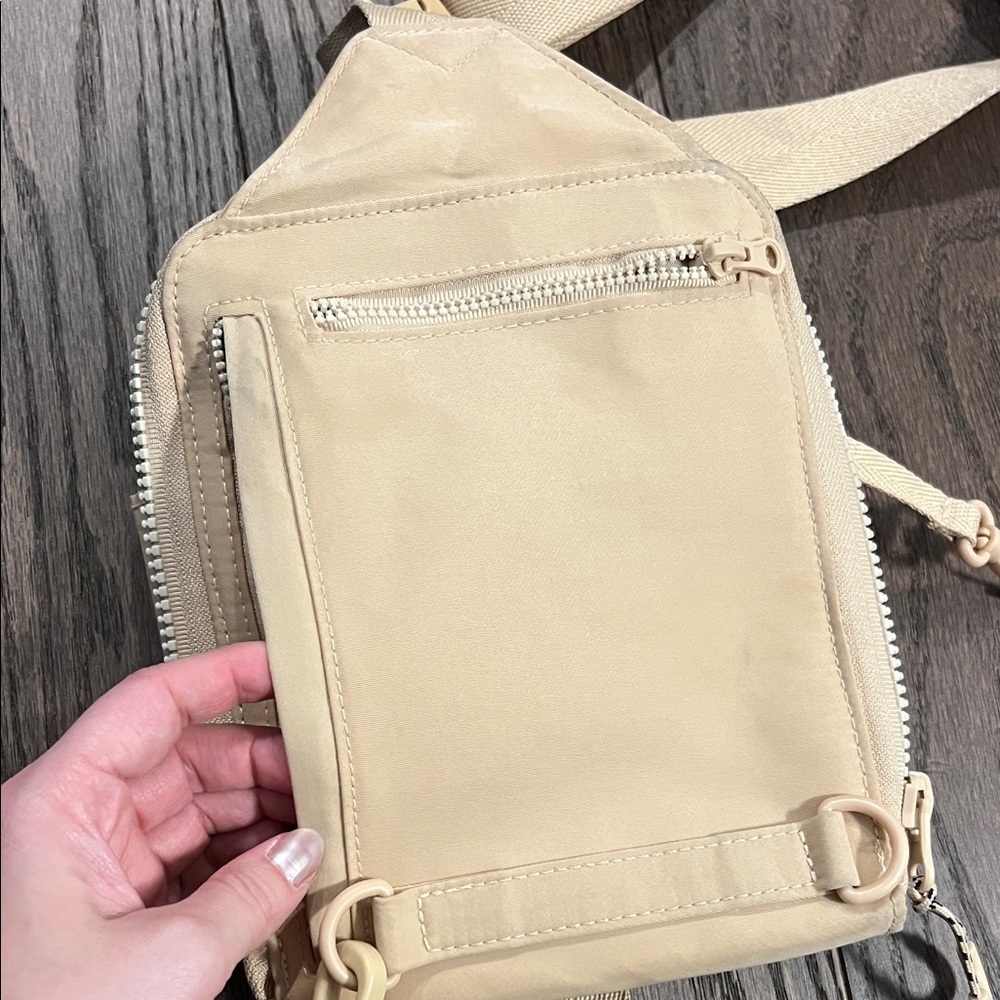 BEIS Beige Sport Sling Belt Bag - Picture 7 of 11